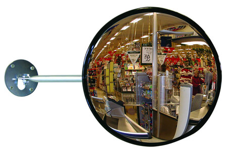 SM 35 - Observatiepiegel SM 35 acryl/rond 35 cm/met verstelbare telescooparm/kijkafstand 1-4 meter