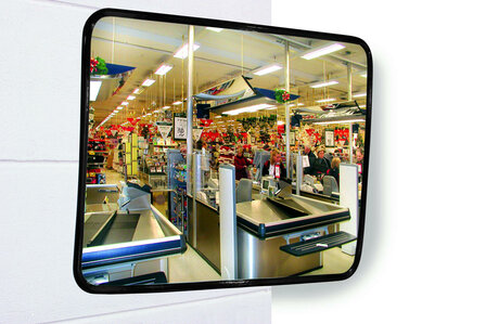 SM 60x80  - Observatiespiegel SM 60x80 acryl/met verstelbare telescooparm/kijkafstand 15-22 meter