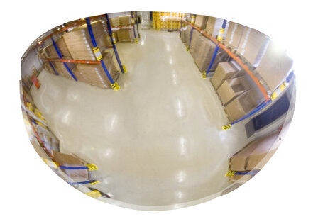 Bolspiegel BM 90-2 acryl/diameter 90 cm/kijkafstand 20-25 meter/wordt gebruikt in de industrie, werkplaatsen en magazijnen