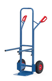 Stoelensteekwagen B1345P, draagvermogen 300 kg, hoogte 1300 mm, steekdiepte 250 mm, steekbreedte 320 mm, Fetra