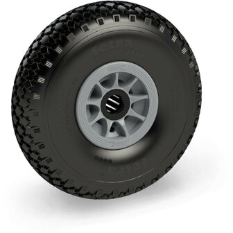 PU-wielen (Polyurethaan) 72607G, draagvermogen 150 kg, wiel &Oslash; x breedte 260x85 mm, Fetra