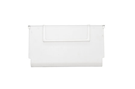 RK/TR 152-Verdeelschot voor RK magazijnstellingbakken -voor breedte 152 mm/uit polystyrol/transparant/verpakkingseenheid: 25 stuks