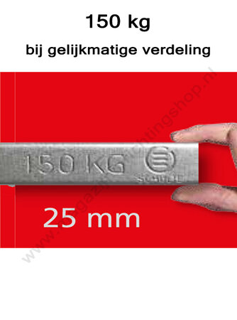 17260-S-B-MULTIplus150 legbord - ca. 1000x600mm/sendzimir verzinkt/150kg/zonder middenaanslag