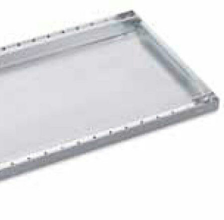 17380-K-Legbord draagarmstelling K 3000 - diepte 800mm/vakbreedte 1000mm/verzinkt/incl. twee bouten en moeren/vakbelasting 250kg
