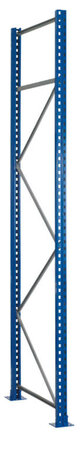 16360-N-Staander palletstelling - ca. 2000x1100mm/type S625-A18/100 mm staanderbreedte/staander blauw/vakwerk verzinkt