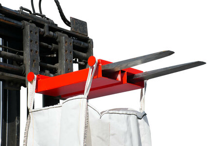 Traverse voor Big-Bag's type TBB-E/merk Bauer S&uuml;dlohn/afmetingen ca. 650x610x145 mm (lxbxh)/draagkracht 1000 kg