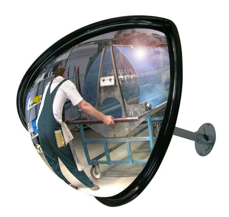 Industriespiegel TRANSPO AC 80 acryl/80 cm wandmontage/kijkafstand 15-20 meter