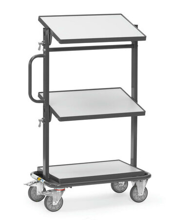 ESD-Bijzetwagen 92911, laadvlak 605x405mm, Fetra