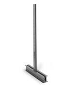 Staander draagarmstelling voor lichte lasten - 2000x(2x)600 mm/profiel 140x40x3 mm/incl. voet/dubbelzijdig/1.920 kg/leverbaar in diverse RAL kleuren