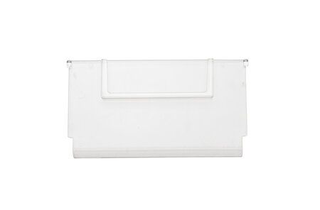 RK/TR 152-Verdeelschot voor RK magazijnstellingbakken -voor breedte 152 mm/uit polystyrol/transparant/verpakkingseenheid: 25 stuks