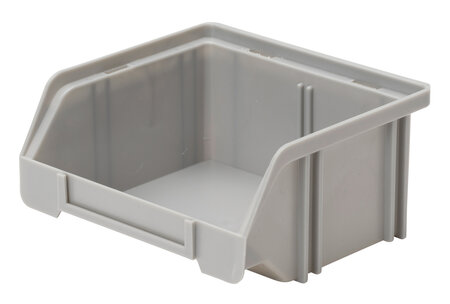 LK 5 -Magazijn zichtbakken - 85/65x105x45 mm/uit polystyrol/stapelbaar door stapelrand/verpakkingseenheid: 50 stuks