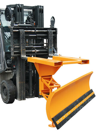 Sneeuwploeg type SCH-P-G 240 gelakt/merk Bauer S&uuml;dlohn/schildbreedte 2400 mm/instelbare ruimbreedten 2400/2100/1700 mm/schildhoogte 620 mm