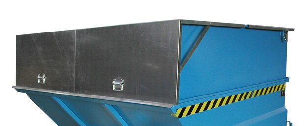 Kiepcontainer type BKC 200/merk Bauer Südlohn/afmetingen ca. 2310x1750x1220 mm (lxbxh)/draagkracht 2500 kg/inhoud ca. 2,00 (m³)