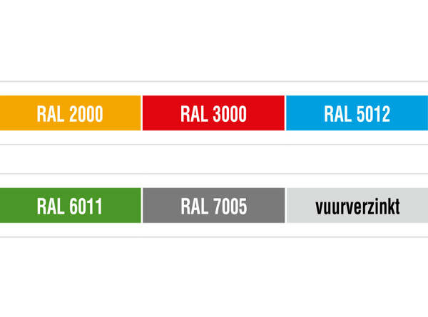 Rekopvangbak type RW-GR 2700-1 - ca. 2650x1300x210 mm (lxdxh)/met verzinkt rooster (draagkracht 1000 kg/m²)/opvangvolume 338 liter/voor liggerlengte 2700 mm