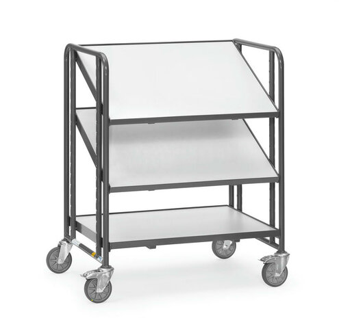 ESD-Eurobakkenwagen 9391, laadvlak 820x610mm, Fetra
