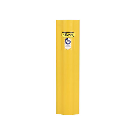 Kunststof stijlbeschermer type DFRG-2-0-600/bevestiging direkt op de stijl/hoogte 600 mm/voor stijlbreedte 100-125 mm/kleur: geel