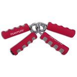 Tunturi Foam Knijphalters - Handknijper - 2 Stuks - Rood/Grijs