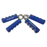 Tunturi Foam Knijphalters - Handknijper - 2 Stuks - Blauw/Grijs