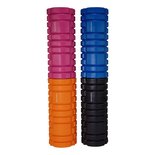 Tunturi Yoga Grid Foam Roller - Foam roller the grid - Foamroller - Fitness Roller - 33cm - Blauw