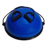 Tunturi Balanstrainer Bal - Met fitness elastieken - Blauw