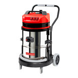 Professionele stof-waterzuiger Aquavac 60.3 pomp/met ingebouwde grof-/vuilwaterpomp/geluidsniveau 65 dBa/inhoud 63 liter/RVS reservoir