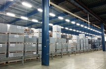 4306007-Magazijnscheidingsnetten/draaddikte 5 mm/maaswijdte 45 mm/kleur: zwart