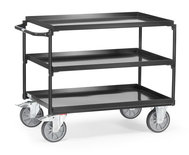 Tafelwagen met stalen etage 4830/7016, laadvlak 850x500mm, Fetra