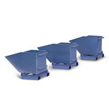 Kiepcontainer stationair type A 18-1101 - ca. 1140x665x725 mm (lxbxh), inhoud 250 liter, Rotauro