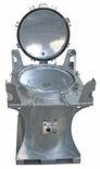Schadelijke stoffen container type SCD 285 - ca. 800x800x1248 mm (lxbxh)/inhoud 285 liter/3-voudig stapelbaar/max. totaalgewicht 725 kg/voor vloeibare stoffen