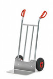 Aluminium steekwagen A1116V, draagvermogen 150 kg, hoogte 1150 mm, steekdiepte 300 mm, steekbreedte 480 mm, Fetra