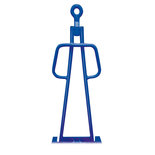 Gesmeed spleetoog 48-99, gat Ø 34 mm, dikte 22 mm, voor handwagens Rotauro
