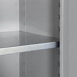 Draaideurkast 500-1062, afmetingen 1950x925x500 (hxbxd) mm, Taurotrade