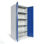 Draaideurkast 500-1057, afmetingen 1950x925x600 (hxbxd) mm, Taurotrade