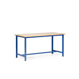 Werktafel basismodel 52-5800-32, afmetingen 1600x800 mm, tafelblad 25 mm met multiplex, Taurotec