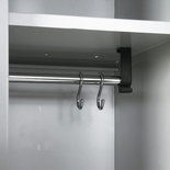 Inrichting de luxe 27-1013, stang met 2 haken, Protaurus