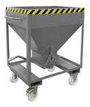 Silocontainer type SRE 375 - ca. 1115x780x1300 mm (lxbxh)/inhoud ca. 375 liter/trechter ca. 1010x780x1000 mm (lxbxh)/gedoseerde lediging van stortgoederen