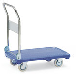 Kunststof platform- en tafelwagen 3130, laadvlak 810x500mm, Fetra