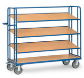 Etagewagen met verstelbare etages 4255, laadvlak 1250x610mm, Fetra