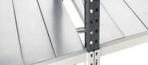 Basisset grootvakstelling Epsivol - ca. 2250x1800x1000 mm/4 ligger niveaus/met stalen legborden/leverbaar in diverse RAL kleuren