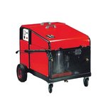 Warmwater hogedrukreiniger IDRODIESEL 200/15 met KOHLER dieselmotor/incl. hogedrukslang, pistool, lans en nozzle/werkdruk tot 200 bar