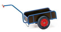 Handtrekwagen 1-assig met 4 wanden 4108, laadvlak 845x545mm, Fetra