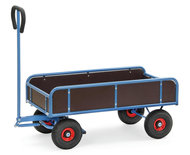 Handtrekwagen met 4 wanden 4124, laadvlak 1145x645mm, Fetra