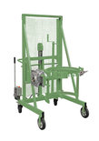 Liftomat type L/M 1300 - ca. 1390x1120x1915 mm (lxbxh)/draagkracht 350 kg/draaibereik 270 graden/hefhoogte 1100 mm/uitloophoogte 1300 mm/per slag 18 mm/hydraulisch