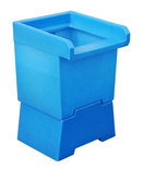 Voorzetbak voor PE-opvangbak type VB 1 - ca. 525x545x835 mm (lxbxh)/opvangvolume 86 liter/voor WP-PE 1/11