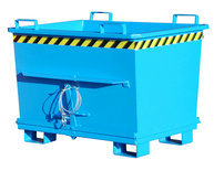 Bodemklepcontainer type BKB 700 - ca. 1040x1200x971 mm (lxbxh)/draagkracht 1500 kg/inhoud ca. 0,70 (m³)