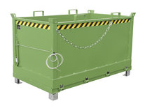 Bodemklepcontainer type FB 1500 - ca. 1040x1845x1145 mm (lxbxh)/draagkracht 1500 kg/inhoud ca. 1,50 (m³)
