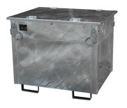 Brandstoftank type MT-E 430 - ca. 1060x877x888 mm (lxbxh)/inhoud 430 liter/mobiele en enkelwandige tank voor de verzorging van voertuigen en machines met diesel of stookolie