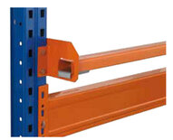 16731-Doorschuifbeveiliging magazijnstellingen/liggerlengte 2700mm/sendzimir verzinkt