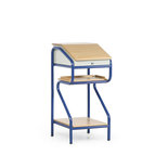 Lessenaar stationair Plus-serie 17-1002, afmetingen 1200x560x639 mm (hxbxd), Taurodesk