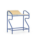 Lessenaar stationair extra breed 17-1014, afmetingen 1200x1052x639 mm (hxbxd), Taurodesk